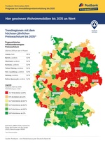 Postbank Wohnatlas 2025 Infografik Preisprognose
